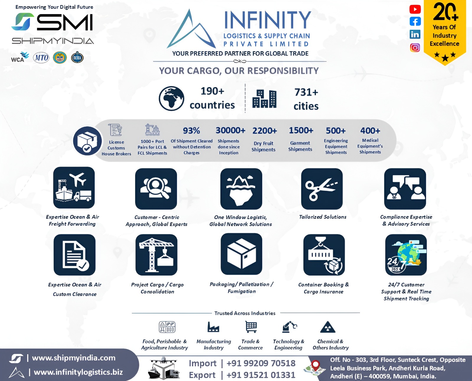 INFINITY LOGISTICS & SUPPLY CHAIN PRIVATE LIMITED